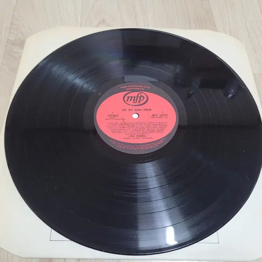 [BUNJANG] Jack Parnell Big Band Show LP / 누자베스 샘플링LP) Jack Parnell - Big Band Show