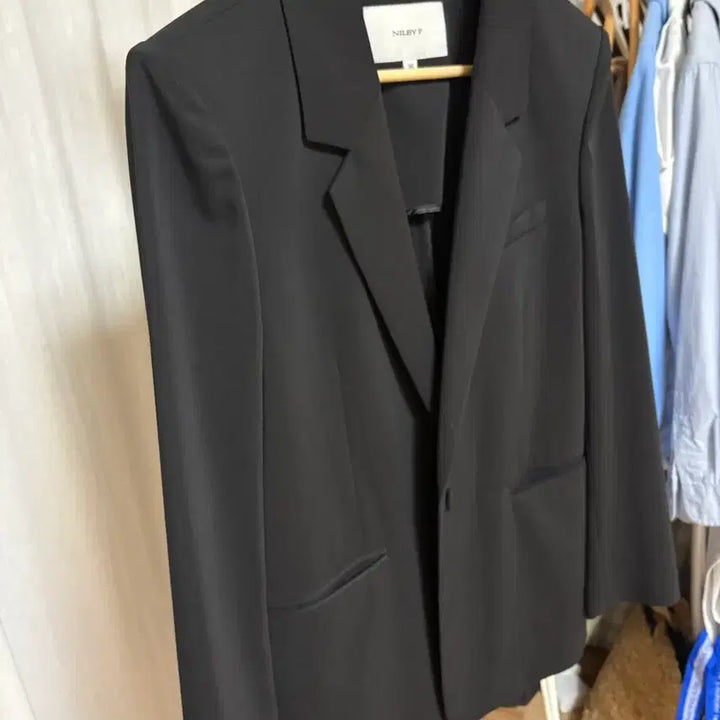 [BUNJANG] NILBY P Black Jacket / NILBY P 블랙 자켓 36사이즈