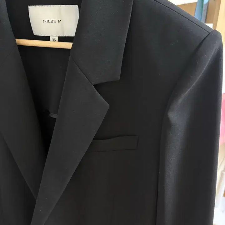 [BUNJANG] NILBY P Black Jacket / NILBY P 블랙 자켓 36사이즈