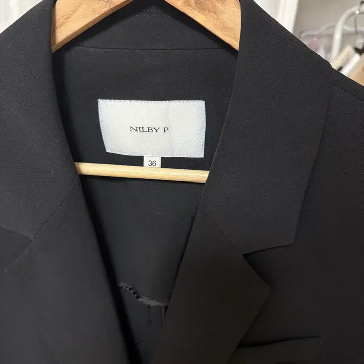 [BUNJANG] NILBY P Black Jacket / NILBY P 블랙 자켓 36사이즈