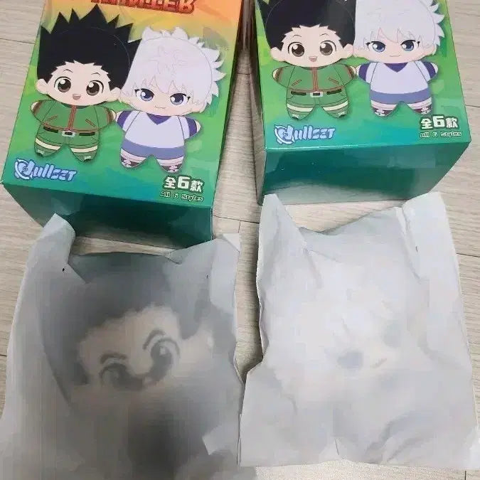 [BUNJANG] Hunter x Hunter Killua &amp; Leorio Plush Doll Bundle Set / 키르아 눌셋 누이 헌터헌터 헌헌 nullset 레오리오 쵸피누이 인형