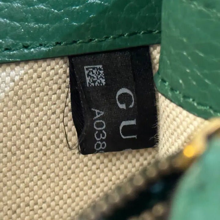 [BUNJANG] Gucci Dionysus Small Shoulder Bag / [정품] 구찌 디오니서스 그린 레더 스몰 숄더백 400249