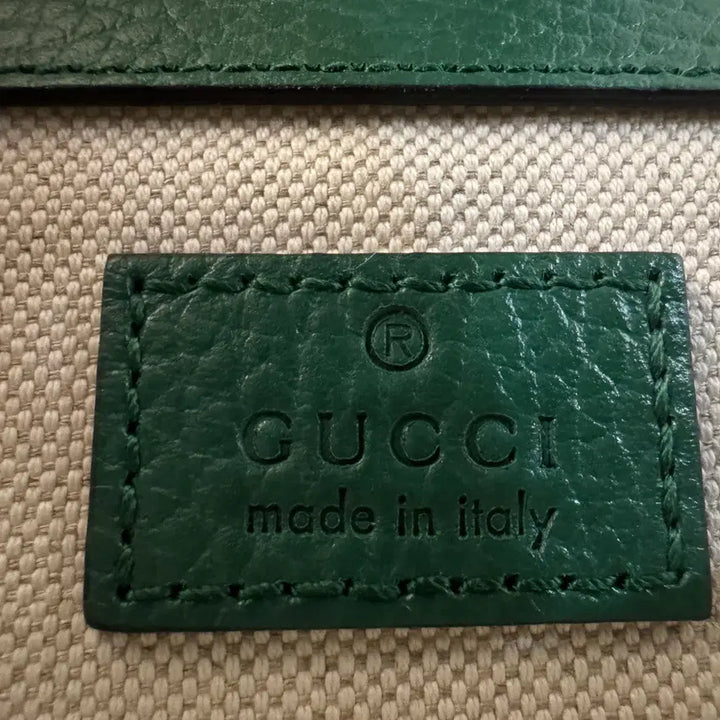 [BUNJANG] Gucci Dionysus Small Shoulder Bag / [정품] 구찌 디오니서스 그린 레더 스몰 숄더백 400249