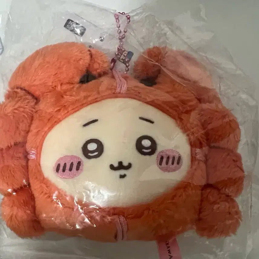 [BUNJANG] Chikawa Usagi Costume Crab Plush Doll (Sealed) / 미개봉) 치이카와 코스튬 꽃게인형 우사기