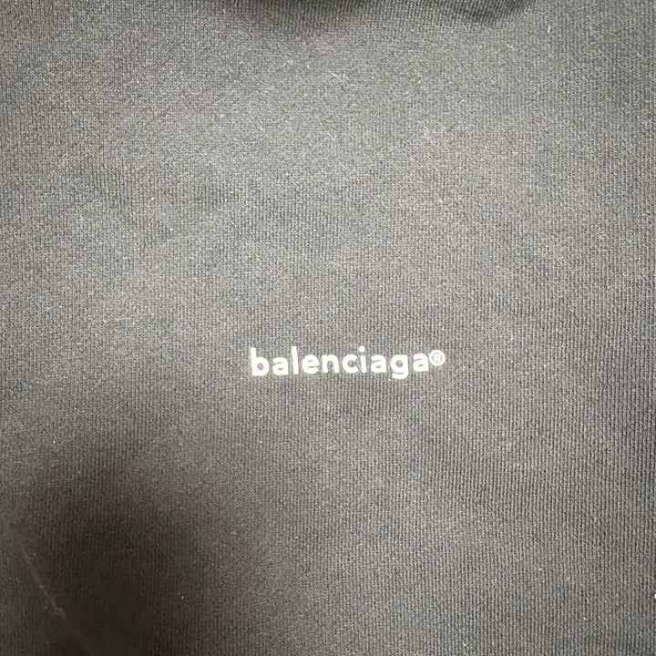 [BUNJANG] Balenciaga Black Hoodie / 발렌시아가 블랙 후드티