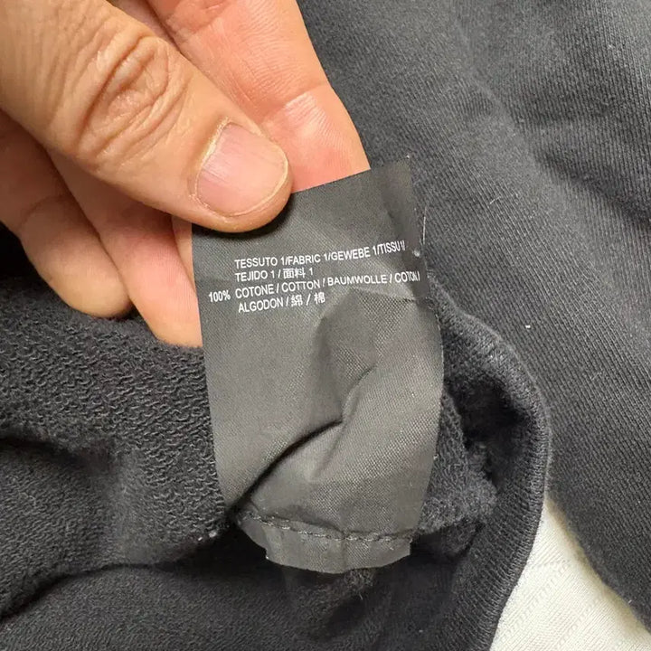 [BUNJANG] Balenciaga Black Hoodie / 발렌시아가 블랙 후드티