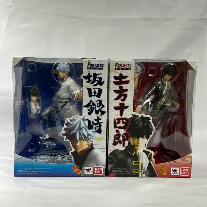 [BUNJANG] Gintama Gintoki &amp; Hijikata Figure Art Zero (Sealed) Bundle Set / 은혼 긴토키, 히지카타 피규어 아츠제로 미개봉 2종
