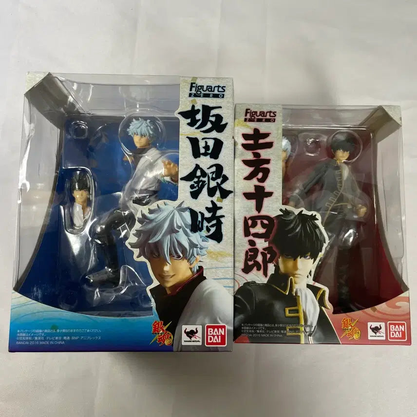 [BUNJANG] Gintama Gintoki &amp; Hijikata Figure Art Zero (Sealed) Bundle Set / 은혼 긴토키, 히지카타 피규어 아츠제로 미개봉 2종