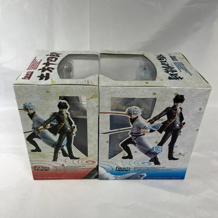 [BUNJANG] Gintama Gintoki &amp; Hijikata Figure Art Zero (Sealed) Bundle Set / 은혼 긴토키, 히지카타 피규어 아츠제로 미개봉 2종