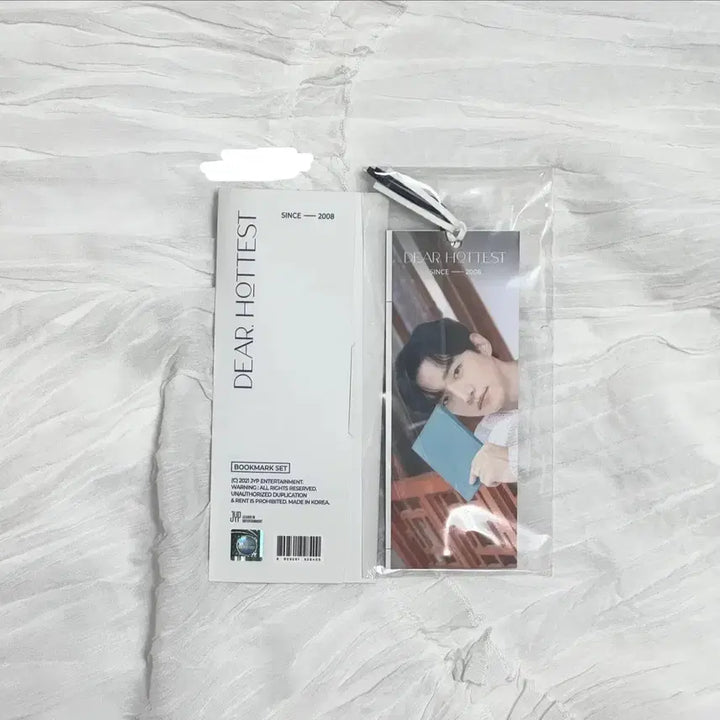[BUNJANG] 2PM Junho DEAR. HOTTEST Bookmark Set / 2PM 준호 DEAR. HOTTEST 북마크 세트