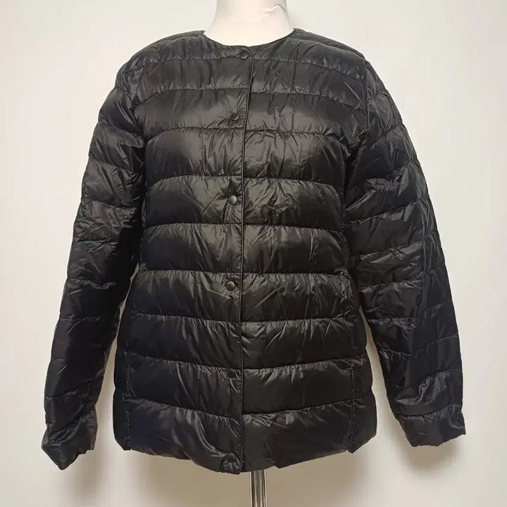 [BUNJANG] ELLE PARIS Lightweight Down Jacket / [24FW / 솜털 80%] ELLE PARIS 노칼라 경량 다운 점퍼