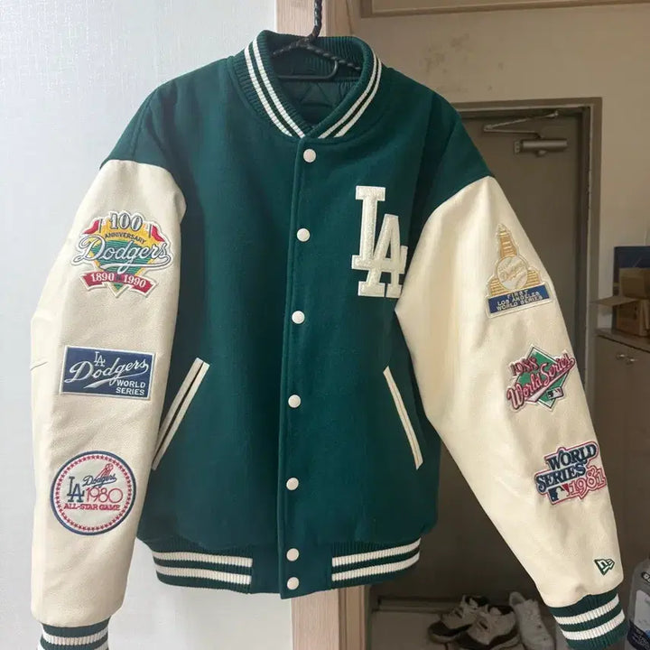 [BUNJANG] New Era LA Varsity Jacket (S) / 뉴에라 LA 바시티 자켓 s