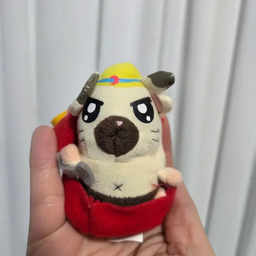 [BUNJANG] Bangga Bangga Hamtori Vintage Toy Keyring / 고전 만화 굿즈 인형 캐릭터 빈티지 토이 방가방가햄토리 대장 키링