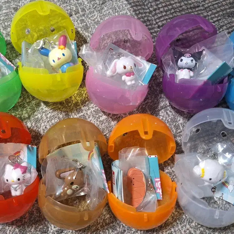 [BUNJANG] Sanrio All Stars 2 Gacha 9-Piece Set / 산리오 올스타즈2 메지루시 가챠 9종세트