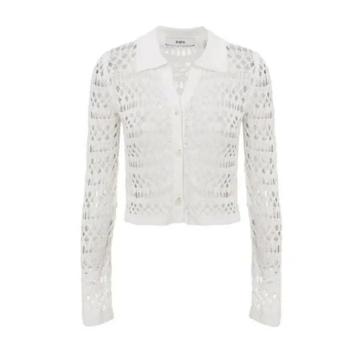 [BUNJANG] RAVE See-through Knit Cardigan (S) / (s) 레이브 시스루 니트 가디건