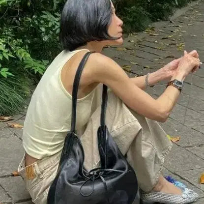 [BUNJANG] Looking for Quani Hobo Bag Oganza Black / 콰니 호보백 오간자 블랙 구합니다