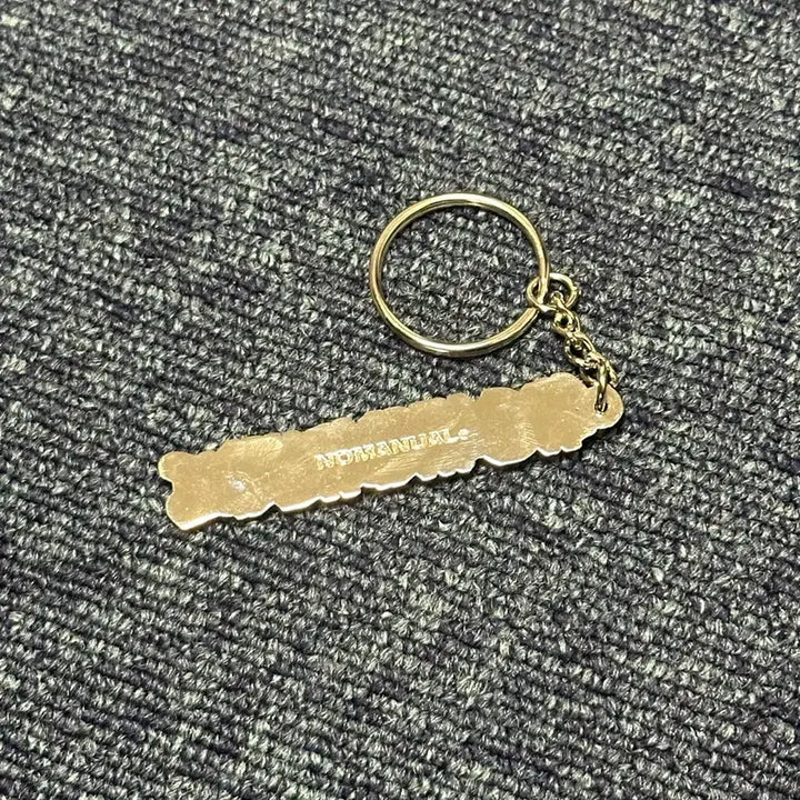 [BUNJANG] No Manual Logo Silver Chain Keyring / [새상품] 노매뉴얼 키링