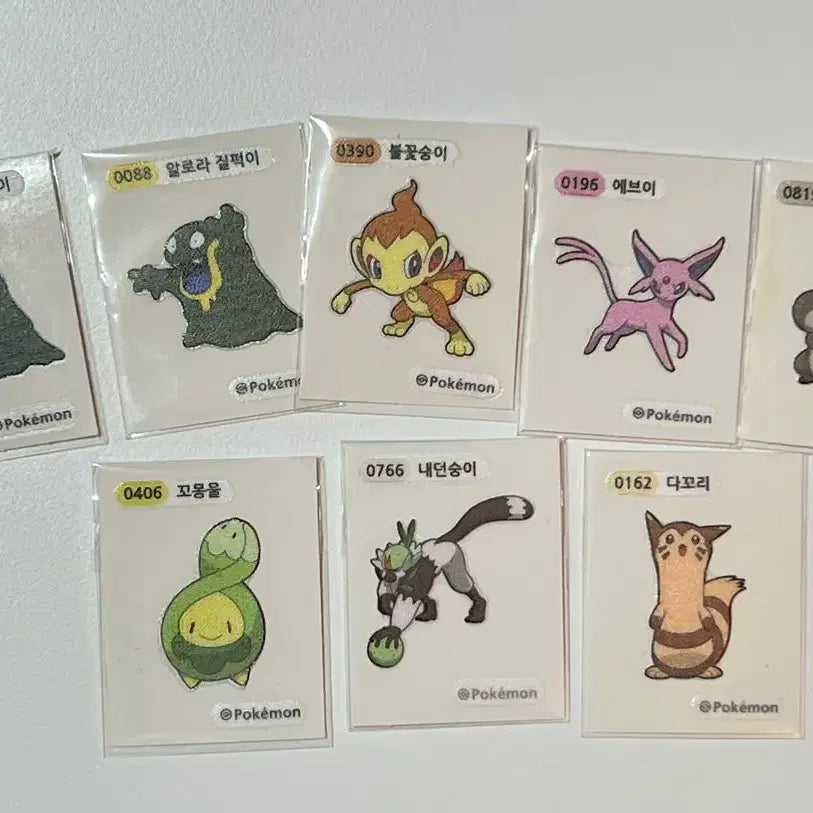 [SOLD OUT] 포켓몬 띠부띠부씰