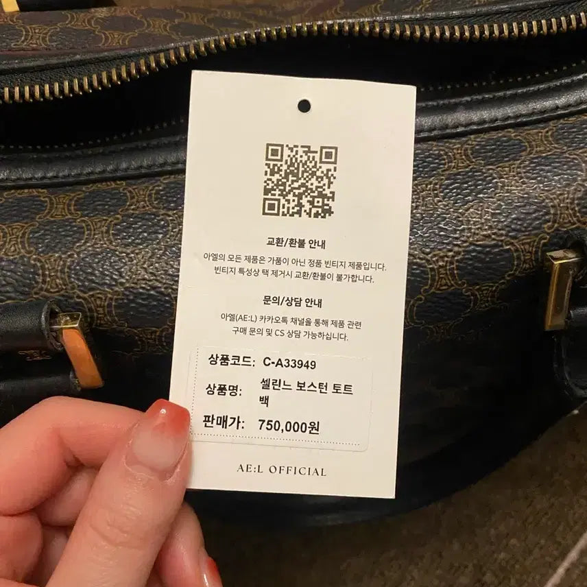 [BUNJANG] Celine Boston Bag / 셀린느 보스턴 백