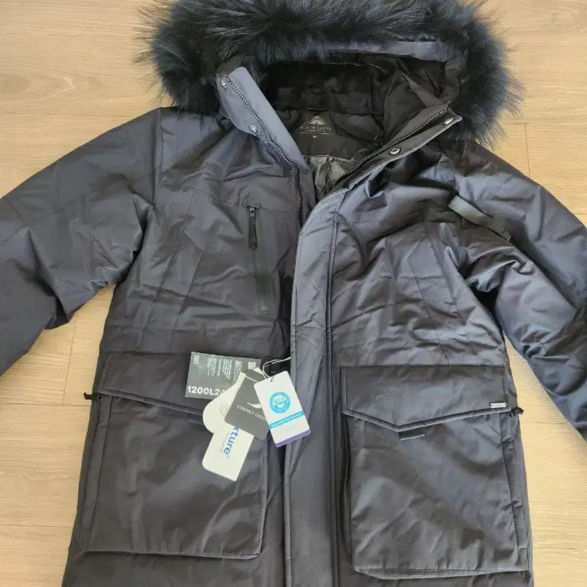 [BUNJANG] Black Label Premium Goose Down Padded Jacket / 블랙 라벨 프리미엄 구스 다운 패딩 100-105 새상품