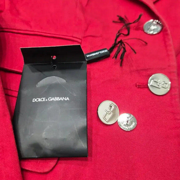 [BUNJANG] Dolce&Gabbana Red Blazer Jacket / DOLCE&GABBANA 돌체앤가바나 정품 여성 레드 자켓
