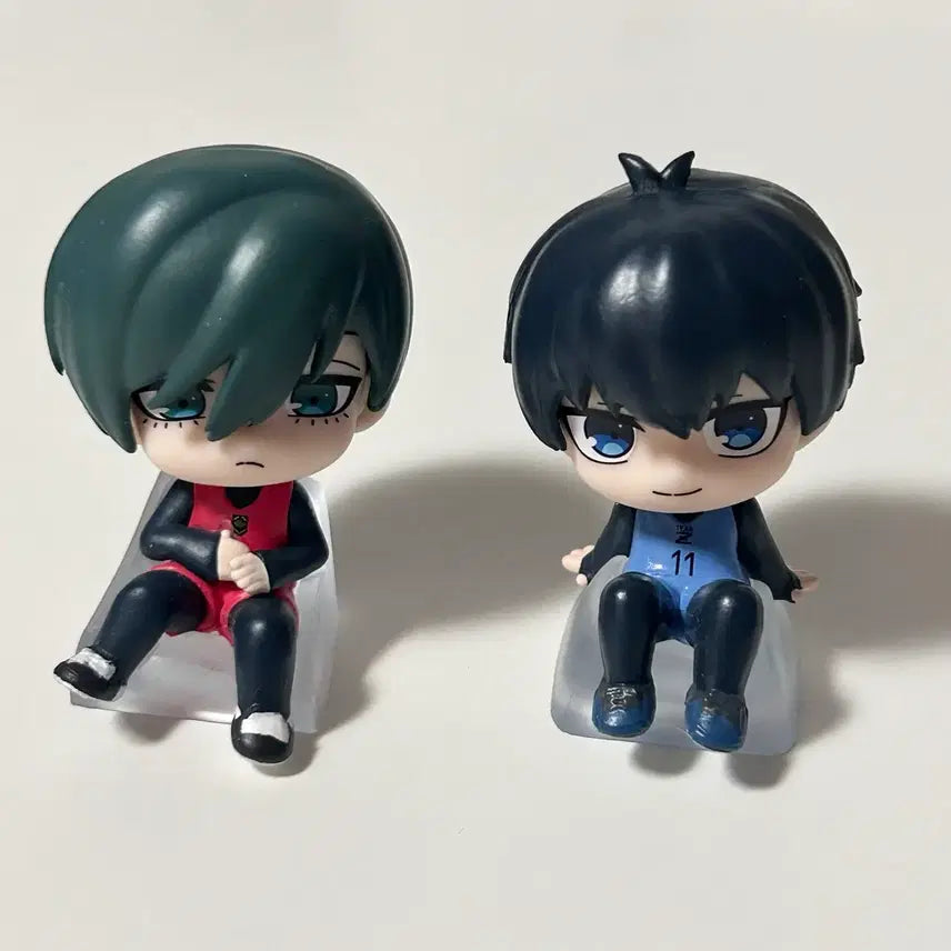[BUNJANG] Blue Lock Itoshi Rin &amp; Yoichi Isagi Figure Bundle Set / (일괄) 블루록 가챠 피규어 이토시 린 이사기 요이치