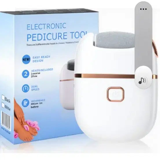 [BUNJANG] Electric Foot Callus Remover / 전동 발 각질 제거기 화이트