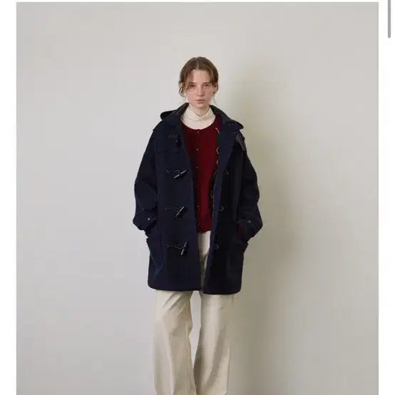 [BUNJANG] Hane Hooded Duffle Oversized Wool Coat / 하네 후드 더플 오버 울 100% 코트 (25년 12월 구매)