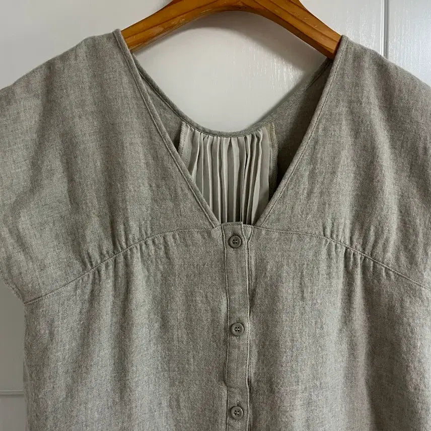 [BUNJANG] Vintage Wool 100% Blouse Shirt / (일본 수입 빈티지)울100 블라우스 셔츠