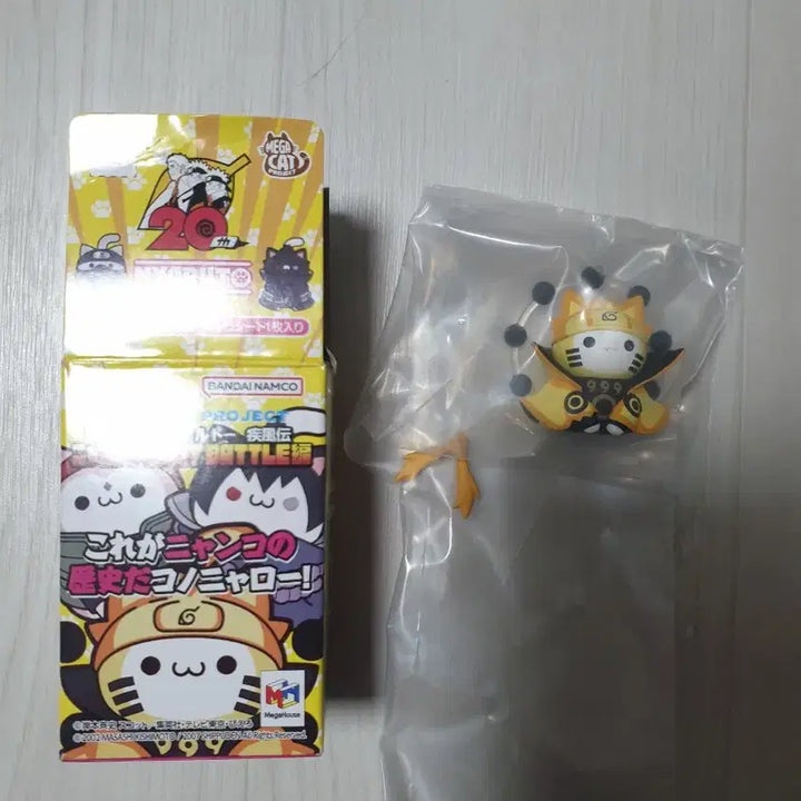 [BUNJANG] Bandai MegaHouse Naruto 20th Anniversary Mega Cat Figure Sage Mode / 반다이 메가하우스 나루토 메가캣 피규어 20주년 닌자대전 질풍전 선인