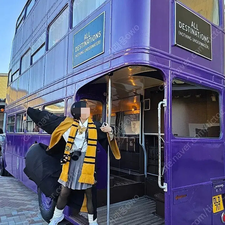 [BUNJANG] Harry Potter Hufflepuff Cloak and Muffler / 해리포터 호그와트 후플푸프 망토+머플러 공식 판매합니다