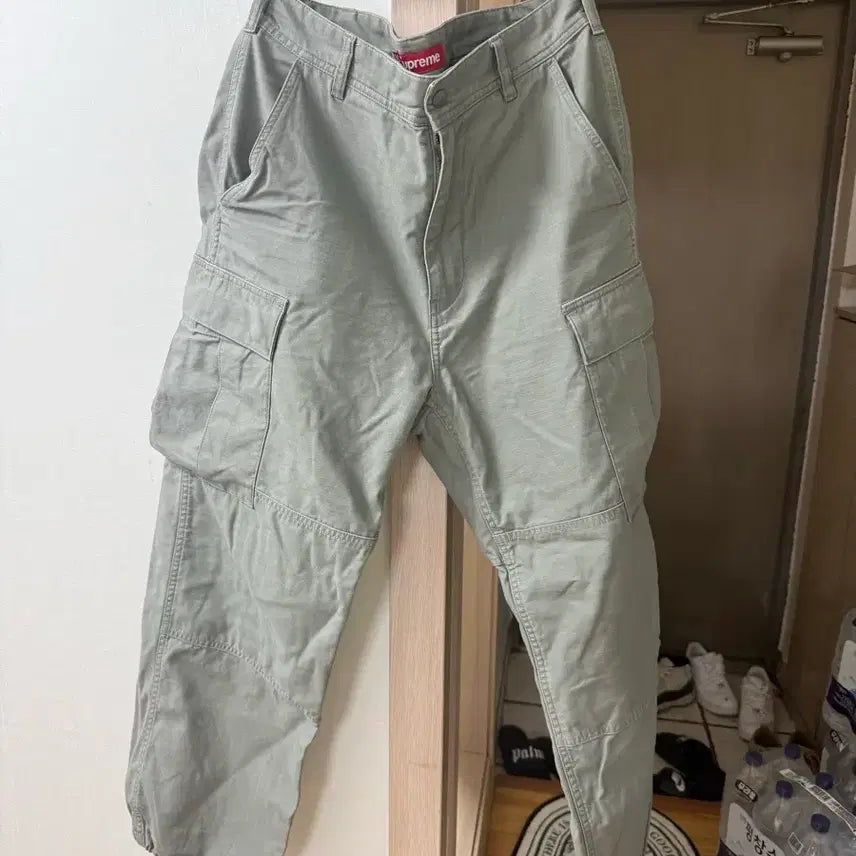 [BUNJANG] Supreme Cargo Pants Olive 25ss / 슈프림 카고바지 팬츠 올리브 25ss