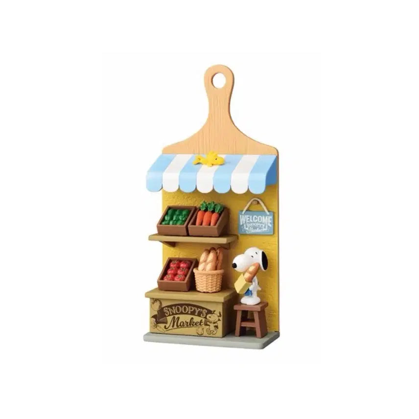 [BUNJANG] Re-Ment Snoopy Miniature Board Figure 