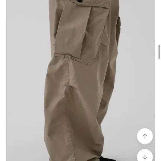 [BUNJANG] BlackUp Aftermonday Sandhouse Cargo Pants / 어텀 썸머캠퍼카고팬츠 와이드팬츠 블랙업 에프터먼데이 모래하우스