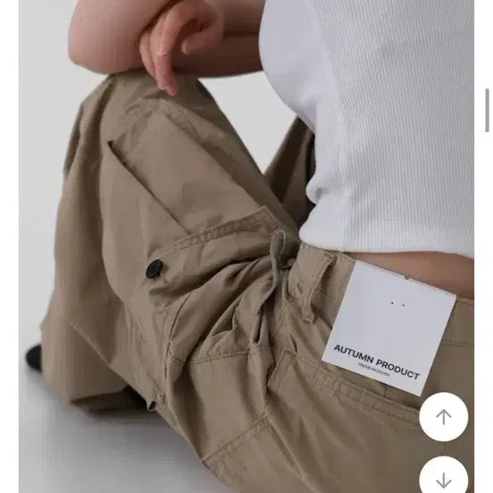 [BUNJANG] BlackUp Aftermonday Sandhouse Cargo Pants / 어텀 썸머캠퍼카고팬츠 와이드팬츠 블랙업 에프터먼데이 모래하우스