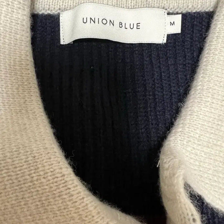 [BUNJANG] Unionblue Merino Rugby Polo Knit (M) / 유니온블루 럭비 메리노 폴로 니트 (M)