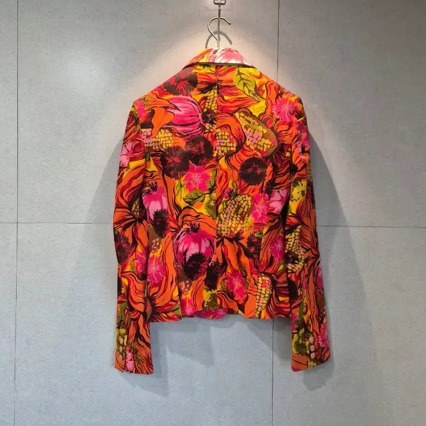 [BUNJANG] Dolce & Gabbana Floral Blazer Jacket / 돌체앤가바나 D&G 정품 여성 플라워 패턴 블레이저 자켓