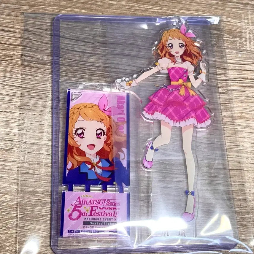[BUNJANG] Aikatsu Akari 5th Anniversary Acrylic Stand / 아이카츠 아카리 희귀 아크릴 5주년 아이엠스타 하늘