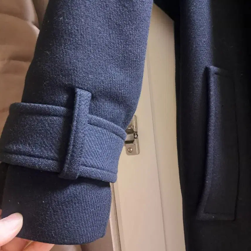 [BUNJANG] ZARA Black Wool Long Coat / 자라ZARA 블랙 모직 롱코트