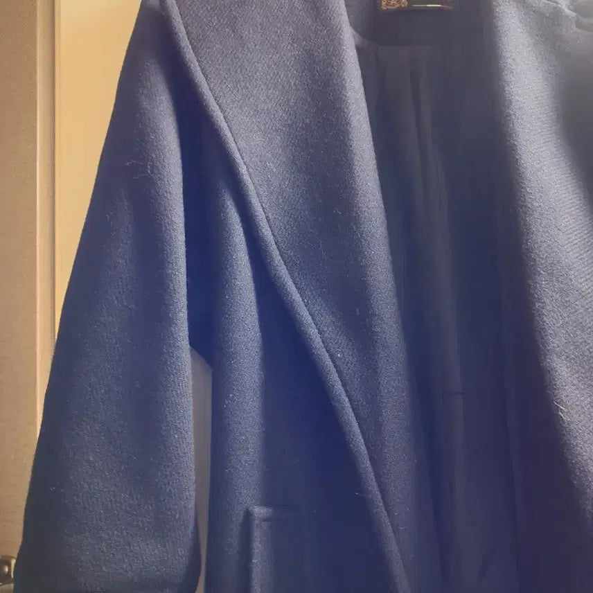 [BUNJANG] ZARA Black Wool Long Coat / 자라ZARA 블랙 모직 롱코트