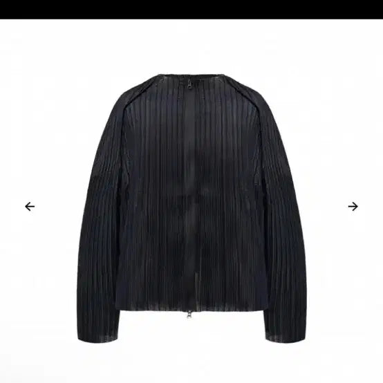 [BUNJANG] AMOMENTO Pleats Jacket M / (구매)25ss 아모멘토 플리츠 자켓M