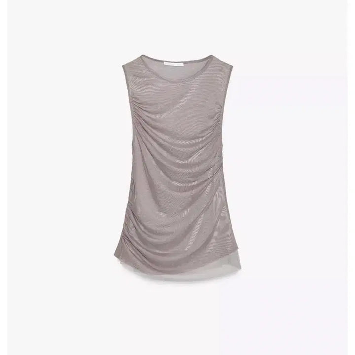 [BUNJANG] Zara Layered Camisole S Brown New With Tags / 자라 레이어드 나시 s 새상품,택O