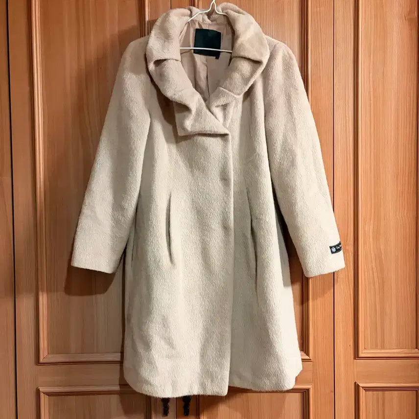 [BUNJANG] Shatren Beige Long Handmade Coat / 핸드메이드 샤트렌 베이지 롱코트