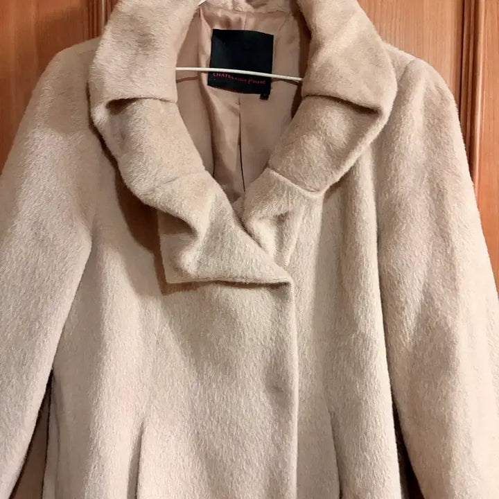 [BUNJANG] Shatren Beige Long Handmade Coat / 핸드메이드 샤트렌 베이지 롱코트