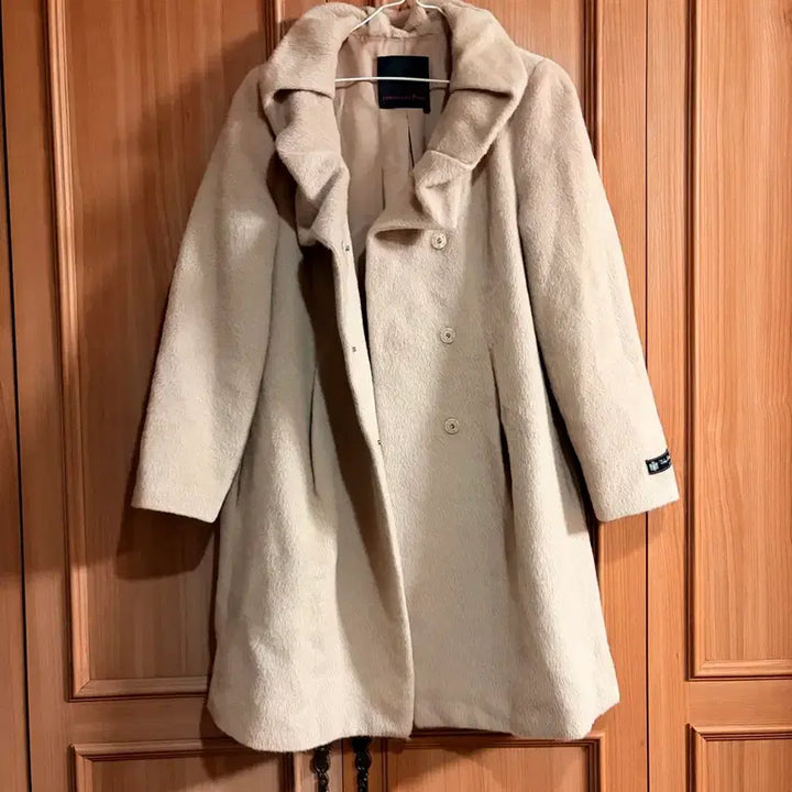 [BUNJANG] Shatren Beige Long Handmade Coat / 핸드메이드 샤트렌 베이지 롱코트
