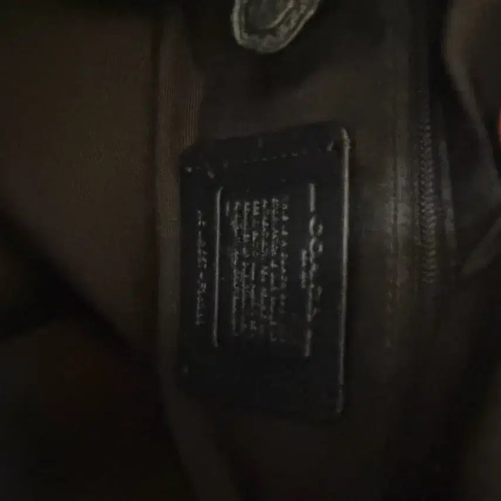 [BUNJANG] Coach Leather Backpack / 코치 가죽 백팩