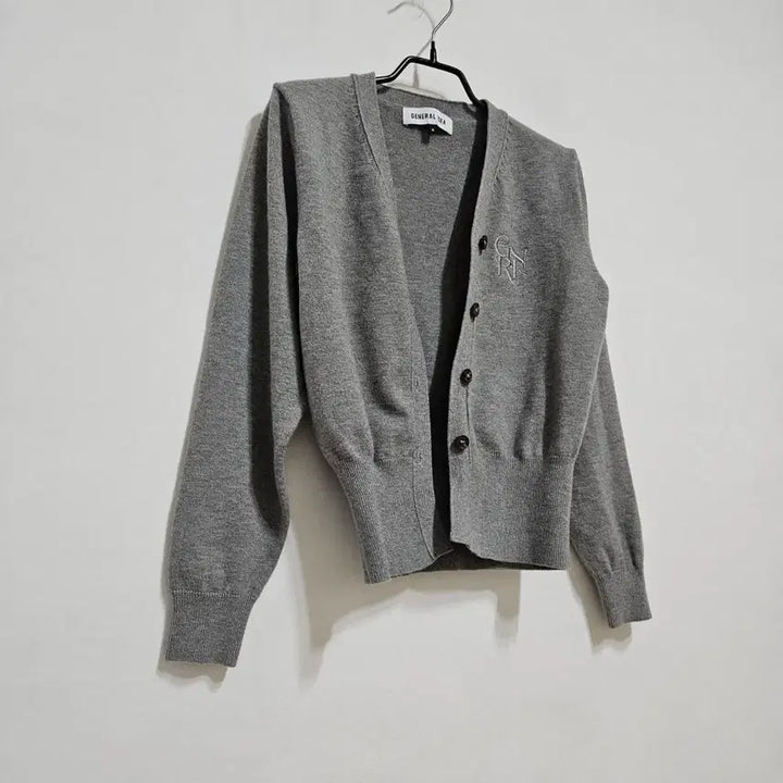[BUNJANG] General Idea Embroidered Cardigan / 제너럴아이디어 자수 가디건