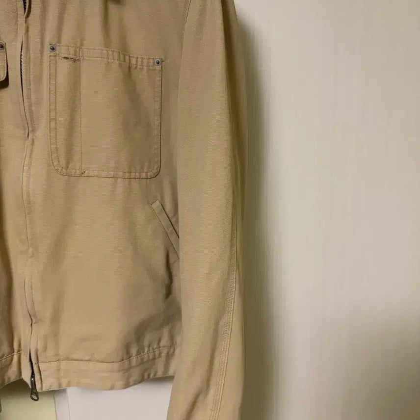 [BUNJANG] TONY WERK Leather Collar Work Jacket L / 새거 최저가)토니웩 레더카라 워크자켓 L 50 팔아요