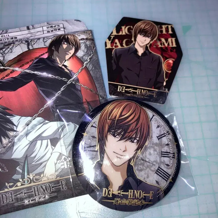 [BUNJANG] Death Note Yagami Light Can Badge / 데스노트 야가미 라이토 캔뱃지