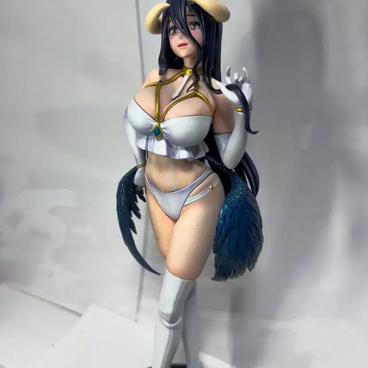 [BUNJANG] Overlord Albedo Figure - Custom Painted Resin - Lookup / 오버로드 알베도 피규어 동탄 리얼 도색 리페인팅 단품리페인트 레진 룩업